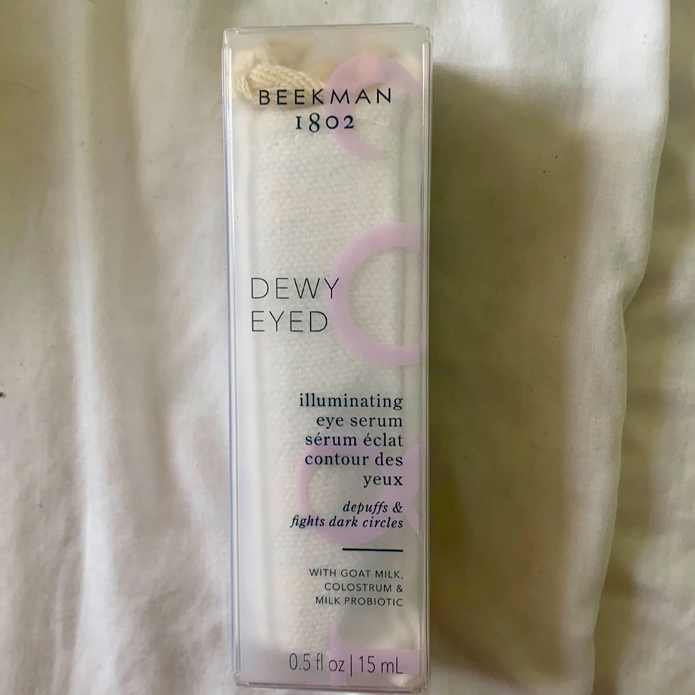 Beekman 1802 dewy eyed illuminating eye serum